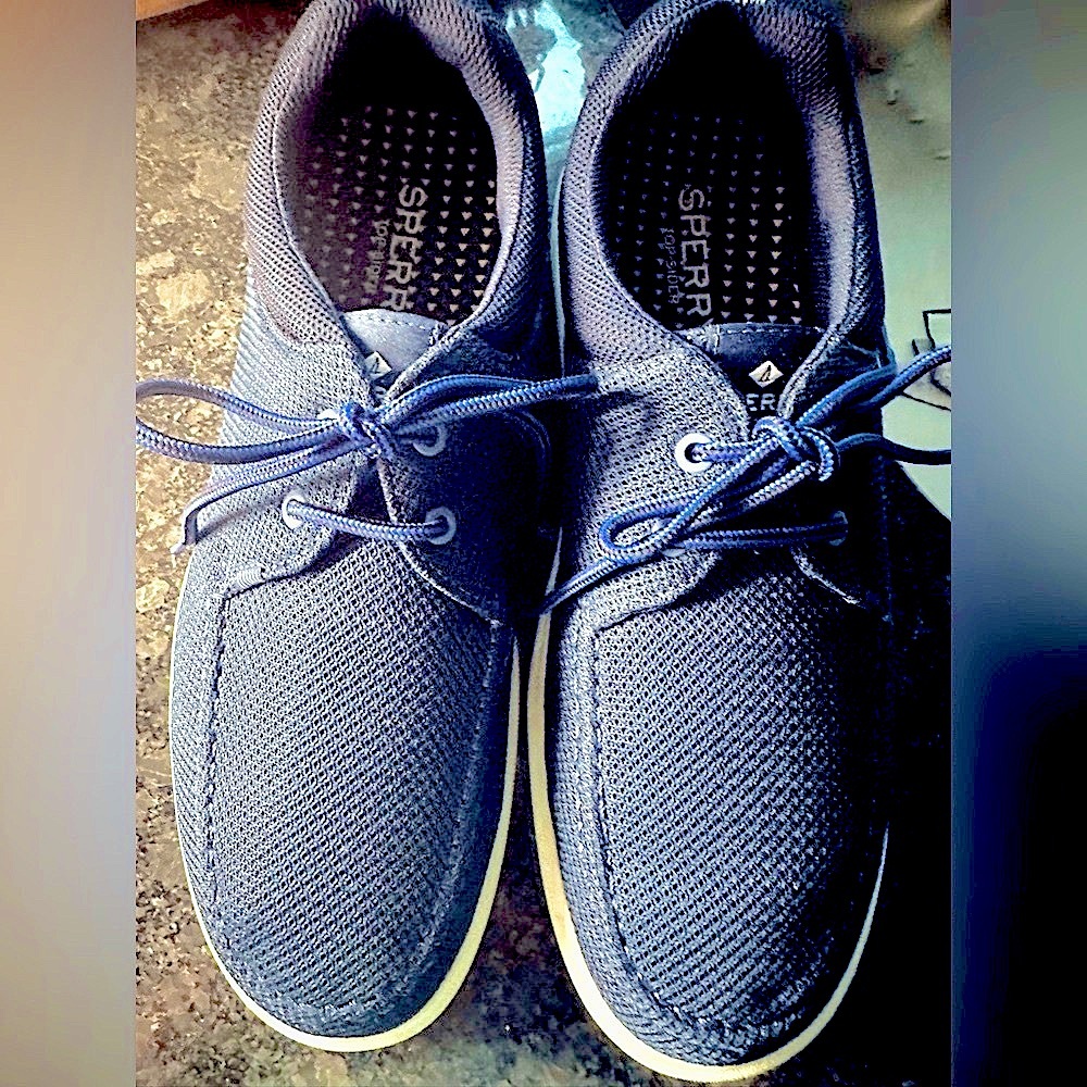 Sperry Men's Blue Boat Shoes Worn once Size Men 10.5. Excellent condition